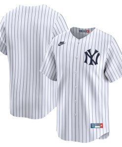 New York Yankees Nike Throwback Cooperstown Collection Limited Jersey - White