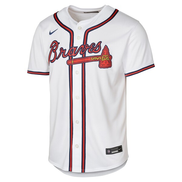 Matt Olson Atlanta Braves Nike Youth Home Limited Player Jersey - White - Image 2