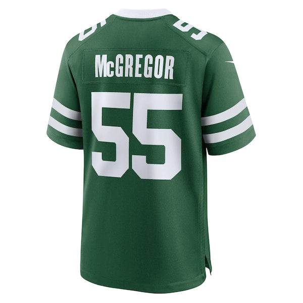 Braiden McGregor New York Jets Nike Team Game Jersey - Legacy Green - Image 3