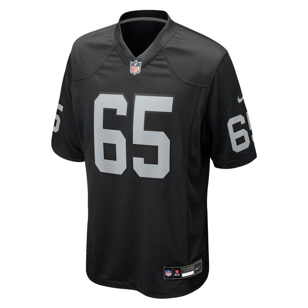 Alex Cappa Las Vegas Raiders Nike Team Game Jersey - Black - Image 2