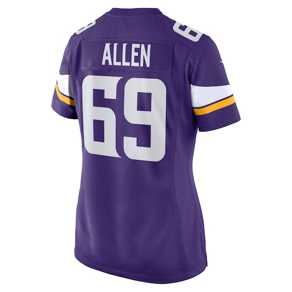 Jared Allen Minnesota Vikings Women's Nike Retired Player Game Jersey - Purple - Image 3