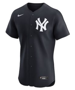 Alternative view of Aaron Judge New York Yankees Nike Alternate 2 Elite Player Jersey - Navy