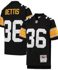 Jerome Bettis Pittsburgh Steelers Youth 1996 Legacy Retired Player Jersey - Black