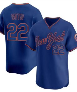 Juan Soto New York Mets Nike 2025 Alternate Limited Player Jersey - Royal