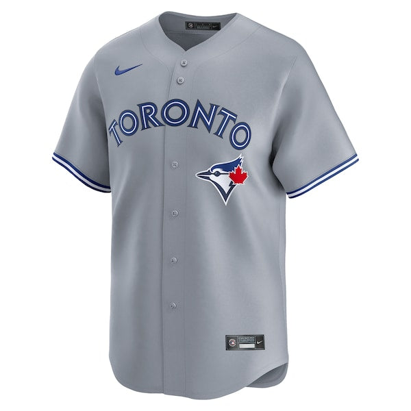Toronto Blue Jays Nike Away Limited Jersey - Gray - Image 2
