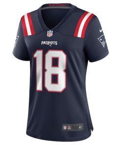 Alternative view of Matthew Slater New England Patriots Nike Women's Game Jersey - Navy