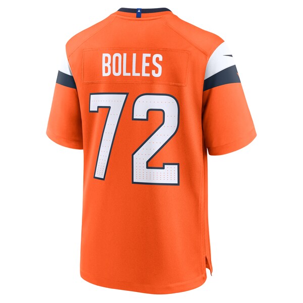 Garett Bolles Denver Broncos Nike Team Game Jersey - Orange - Image 4