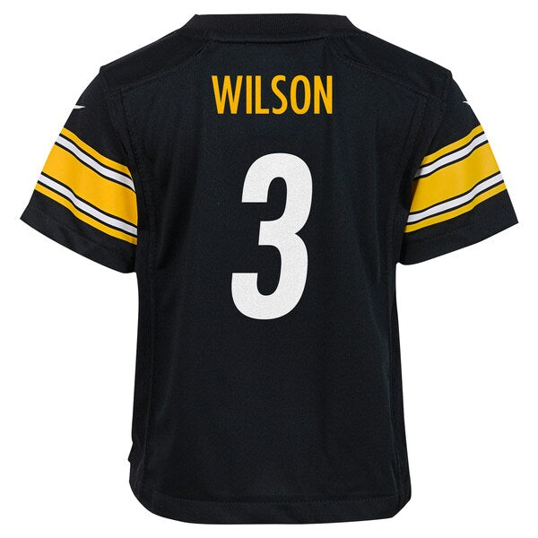 Russell Wilson Pittsburgh Steelers Nike Preschool Player Game Jersey - Black - Image 3
