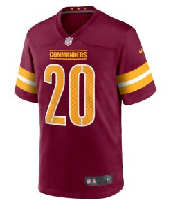 Alternative view of Jartavius Martin Washington Commanders Nike Team Game Jersey - Burgundy