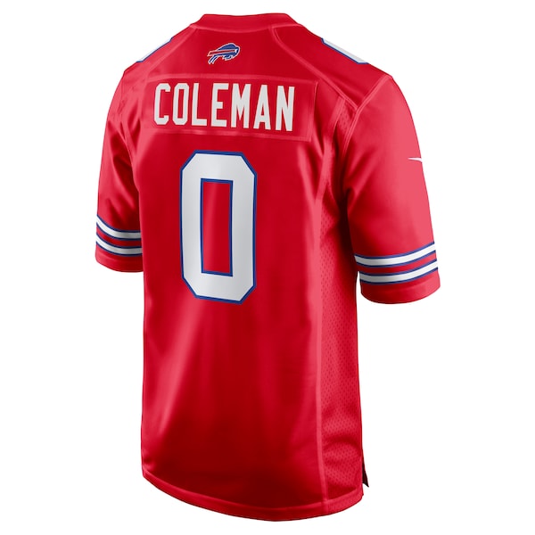 Keon Coleman Buffalo Bills Nike Alternate Game Jersey - Red/White - Image 4
