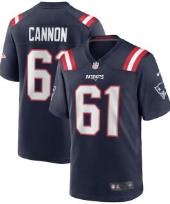 Marcus Cannon New England Patriots Nike Game Jersey - Navy