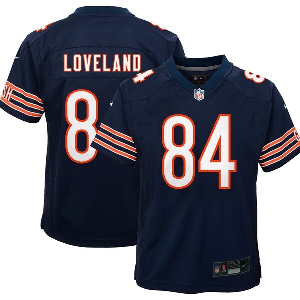 Colston Loveland Chicago Bears Nike Youth Team Game Jersey - Navy - Image 2