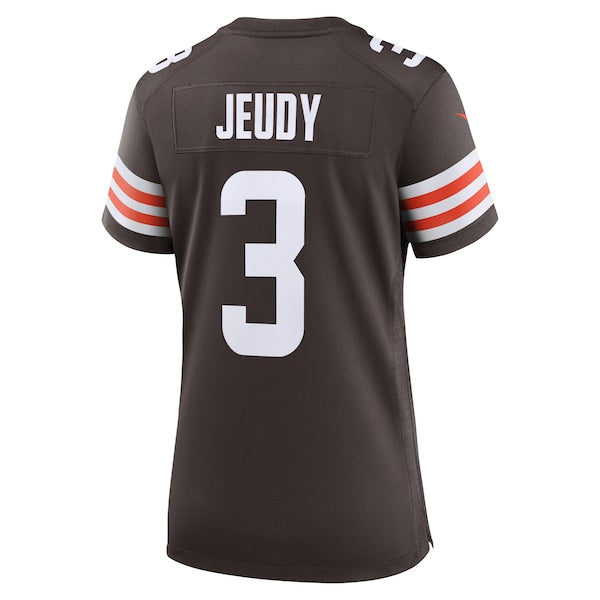 Jerry Jeudy Cleveland Browns Nike Women's Game Jersey - Brown - Image 3
