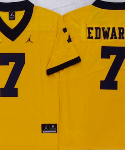 Donovan Edwards  NCAA Michigan Wolverines Jordan Band Vapor Limited Jersey