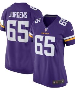 Michael Jurgens Minnesota Vikings Nike Women's Game Jersey -  Purple