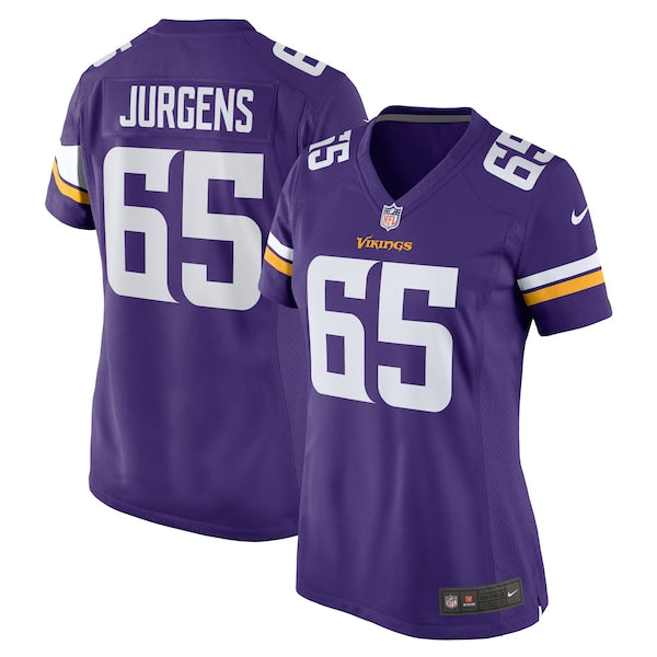 Michael Jurgens Minnesota Vikings Nike Women's Game Jersey - Purple
