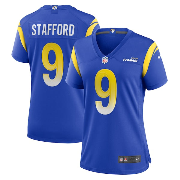 Matthew Stafford Los Angeles Rams Nike Women's Game Jersey - Royal/White - Image 2