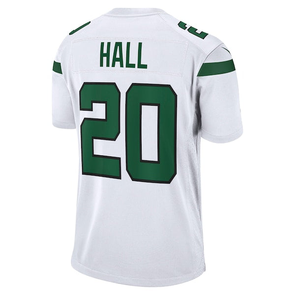 Breece Hall New York Jets Nike Away Game Player Jersey - White - Image 3