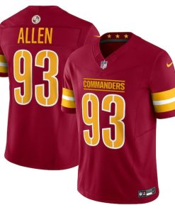 Jonathan Allen Washington Commanders Nike Vapor F.U.S.E. Limited Jersey - Burgundy/Black