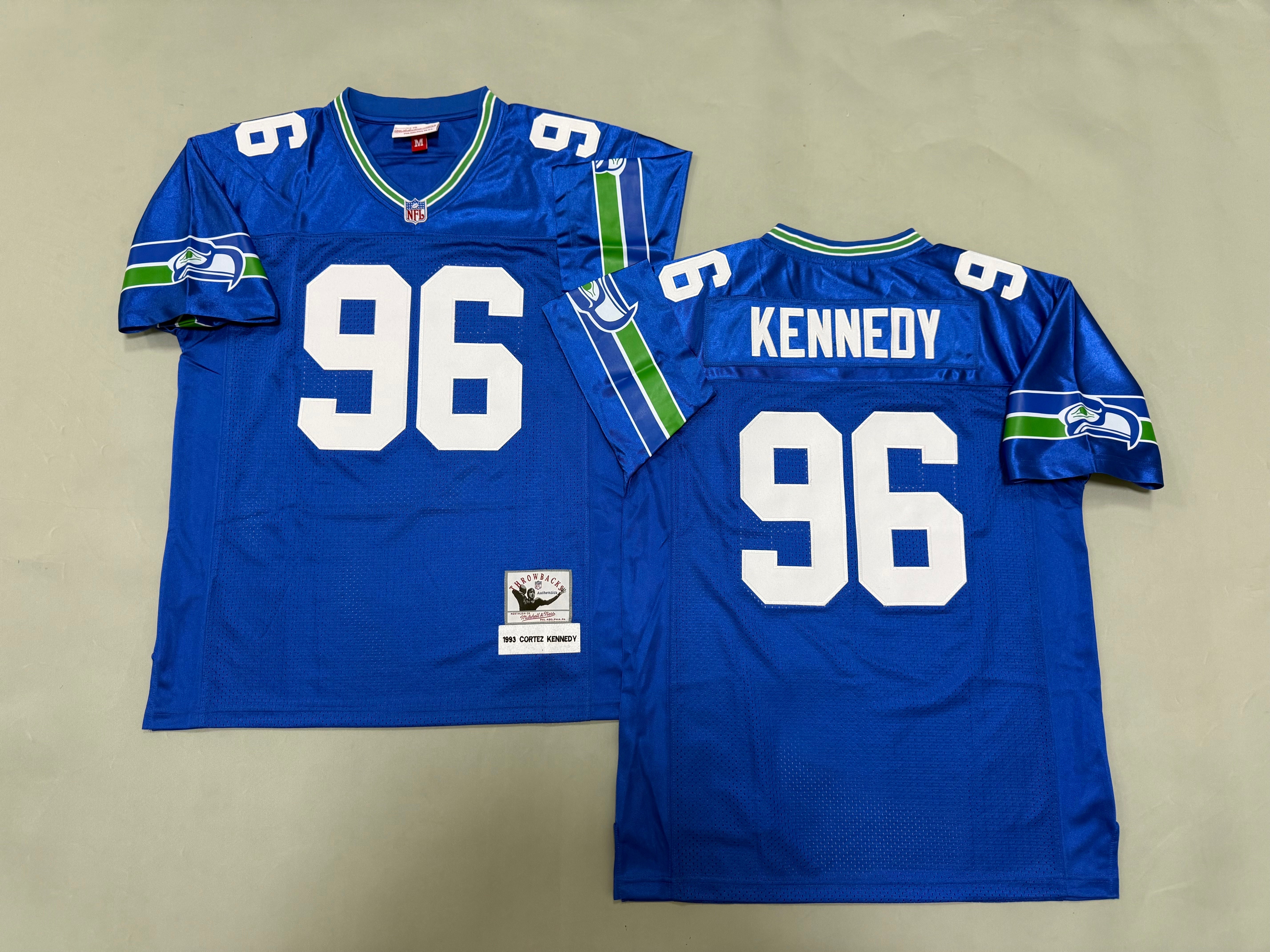 Cortez Kennedy Seattle Seahawks Authentic Throwback Retired Player Jersey
