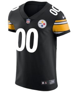 Alternative view of Pittsburgh Steelers Nike Vapor Untouchable Custom Elite Jersey - Black