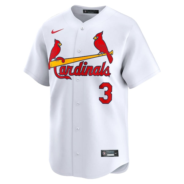Dylan Carlson St. Louis Cardinals Nike Home Limited Player Jersey - White - Image 2