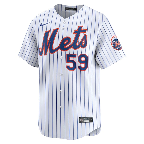 Sean Manaea New York Mets Nike Home Limited Player Jersey?ยจC White - Image 2