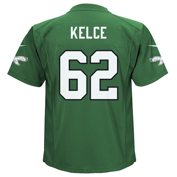 Jason Kelce Philadelphia Eagles Nike Toddler Alternate Game Jersey - Kelly Green - Image 3
