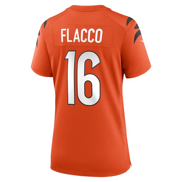 Joe Flacco Cincinnati Bengals Nike Women's Alternate Game Jersey - Orange - Image 3