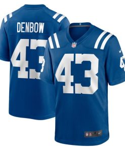 Trevor Denbow Indianapolis Colts Nike Game Player Jersey - Royal