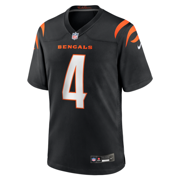 Sean Clifford Cincinnati Bengals Nike Team Game Jersey - Black - Image 2