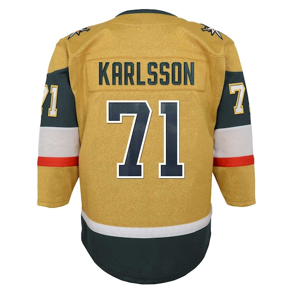William Karlsson Vegas Golden Knights Youth Home Premier Player Jersey - Gold - Image 3