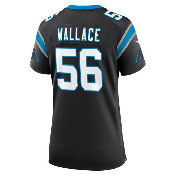 Trevin Wallace Carolina Panthers Nike Women's Game Jersey - Black - Image 4