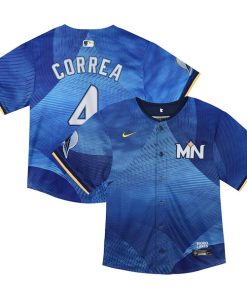 Carlos Correa Minnesota Twins Nike Toddler 2024 City Connect Limited Jersey - Royal