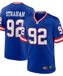 Michael Strahan New York Giants Nike Classic Retired Player Game Jersey - Royal