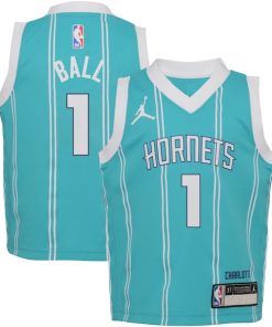 LaMelo Ball Charlotte Hornets Jordan Brand Toddler Swingman Player Jersey - Icon Edition - Teal