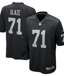 DJ Glaze Las Vegas Raiders Nike Team Game Jersey -  Black