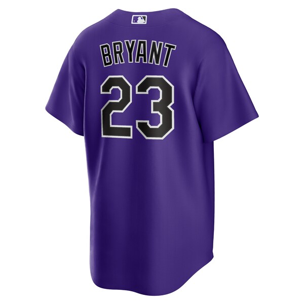 Kris Bryant Colorado Rockies Nike Alternate Replica Player Jersey - Purple/White - Image 4