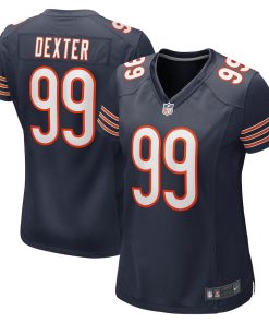 Gervon Dexter Sr Chicago Bears Nike Women's Team Game Jersey -  Navy