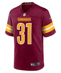 Alternative view of Kamren Curl Washington Commanders Nike Player Game Jersey - Burgundy
