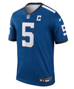 Alternative view of Anthony Richardson Indianapolis Colts Nike Alternate Legend Jersey - Royal