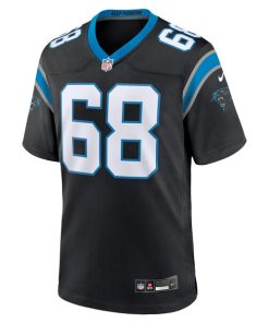 Alternative view of Cade Mays Carolina Panthers Nike Team Game Jersey -  Black