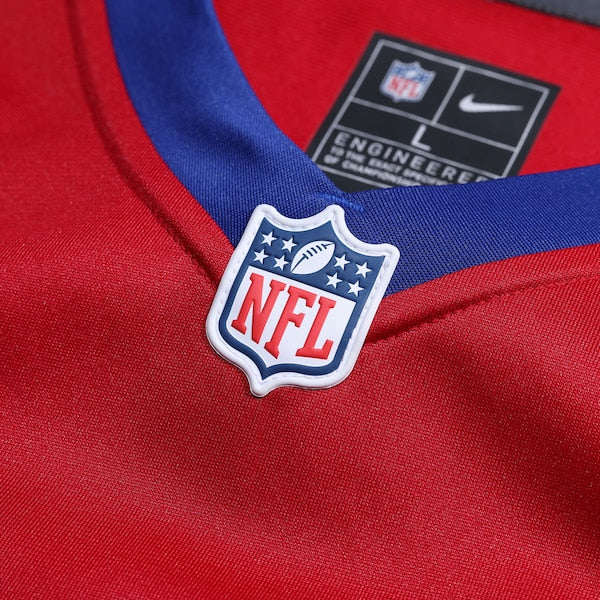 Abdul Carter New York Giants Nike First Round Pick Alternate Game Jersey - Red/White/Royal - Image 5