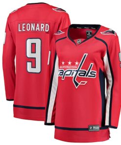 Ryan Leonard Washington Capitals  Women's Home Breakaway Player Jersey - Red