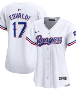 Nathan Eovaldi Texas Rangers Nike Women's  Home Limited Player Jersey - White