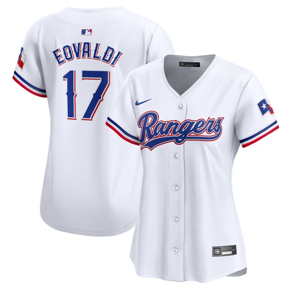 Nathan Eovaldi Texas Rangers Nike Women's Home Limited Player Jersey - White
