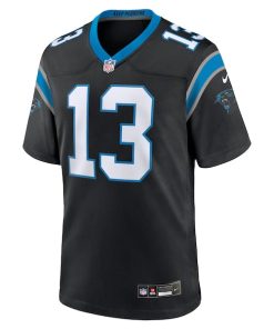 Alternative view of Hunter Renfrow Carolina Panthers Nike Team Game Jersey -  Black