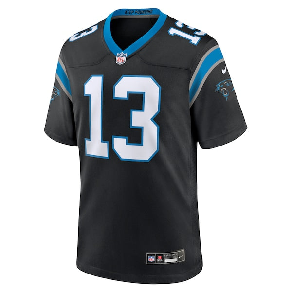 Troy Hill Carolina Panthers Nike Team Game Jersey - Black - Image 2