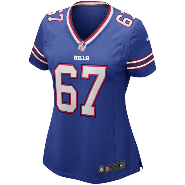 Kent Hull Buffalo Bills Nike Women's Game Retired Player Jersey - Royal - Image 2
