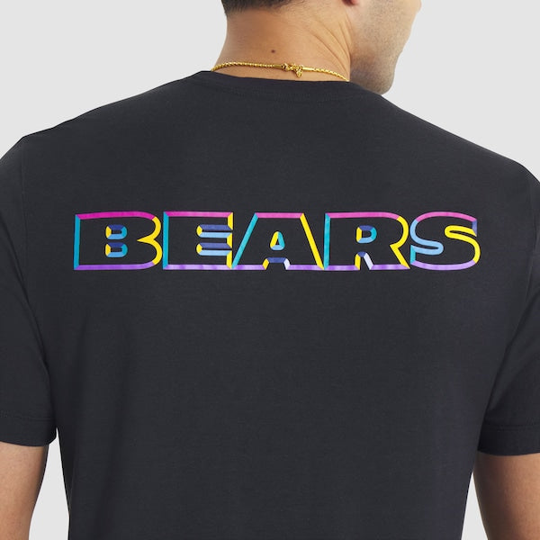 Chicago Bears Nike 2025 NFL Crucial Catch Tri-Blend Dri-FIT T-Shirt - Black - Image 5